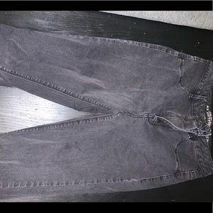 Black Size 8 high rise AE jegging